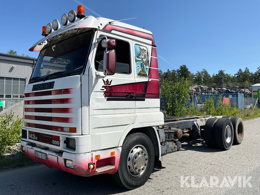 Veteranlastbil Scania R143H 6x2
