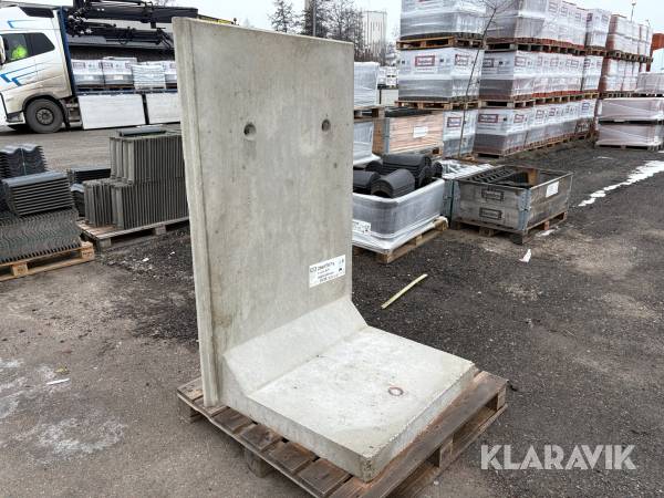 Betongelement Benders 1,6x1m