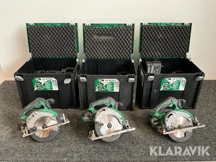 Cirkelsåg 3st Hikoki C 3606DA