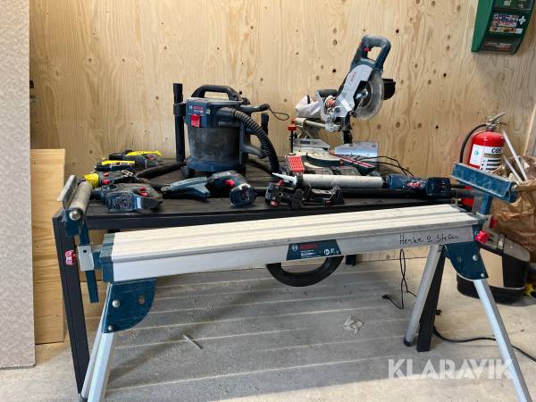 Kap/gersåg, dammsugare, skruvdragare med mera Bosch
