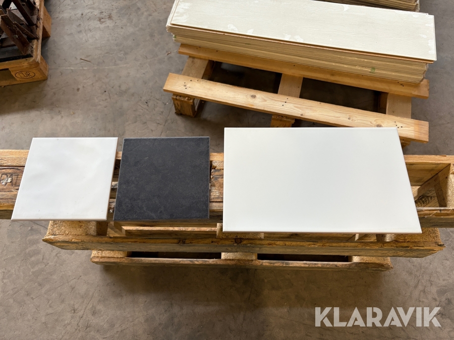 Diverse kakel och klinker