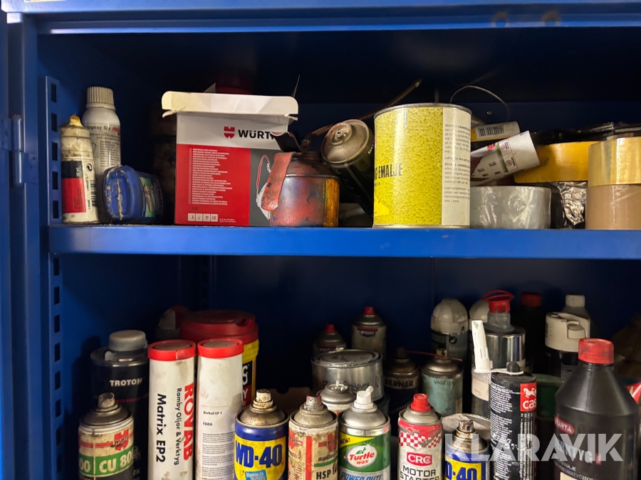 Parti med kemprodukter