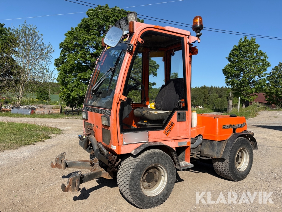 Redskapsbärare Holder C-TRAC 2.42 med ett reservdelsobjekt