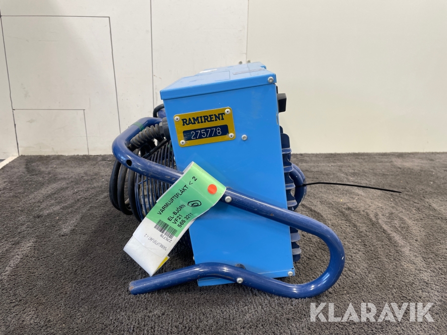 Varmluftsfläktar El-Björn VF 21 A 2st
