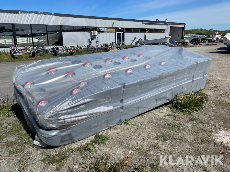 Vattenskoterbrygga Dock Marine systems Jetport Plus grå