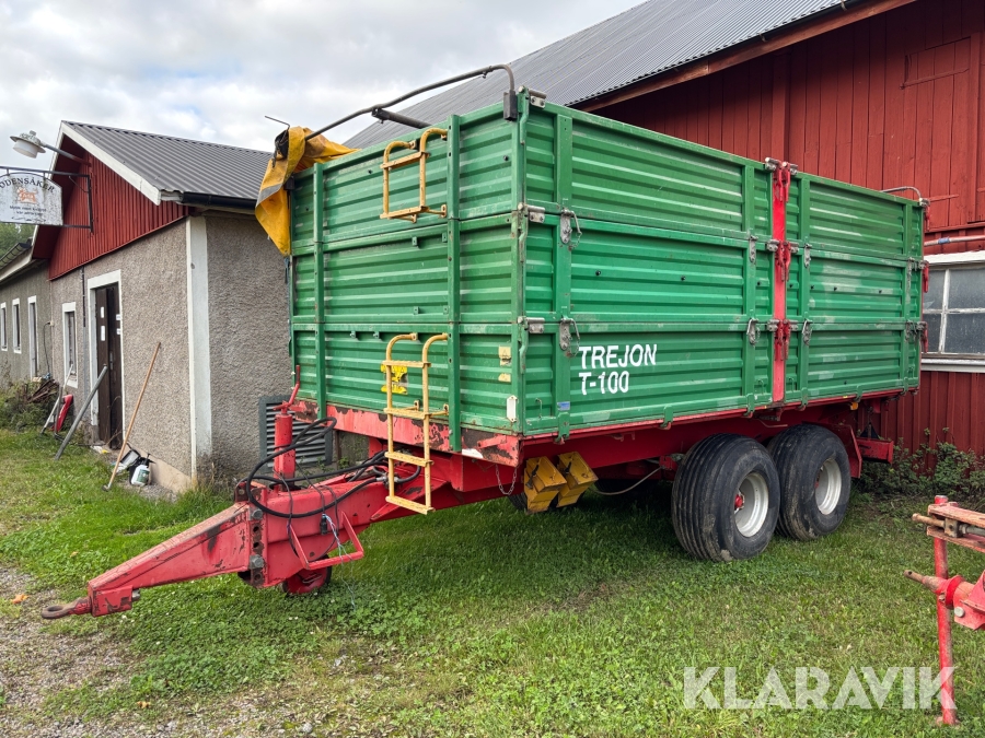 Spannmålsvagn Trejon T-100 10ton