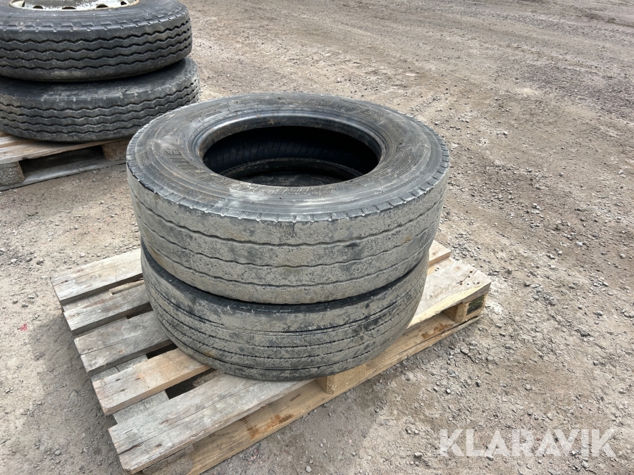 Lastbilsdäck Bridgestone R168 265/70R19.5 2st
