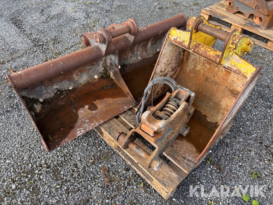 Skopor 2st med snabbfäste