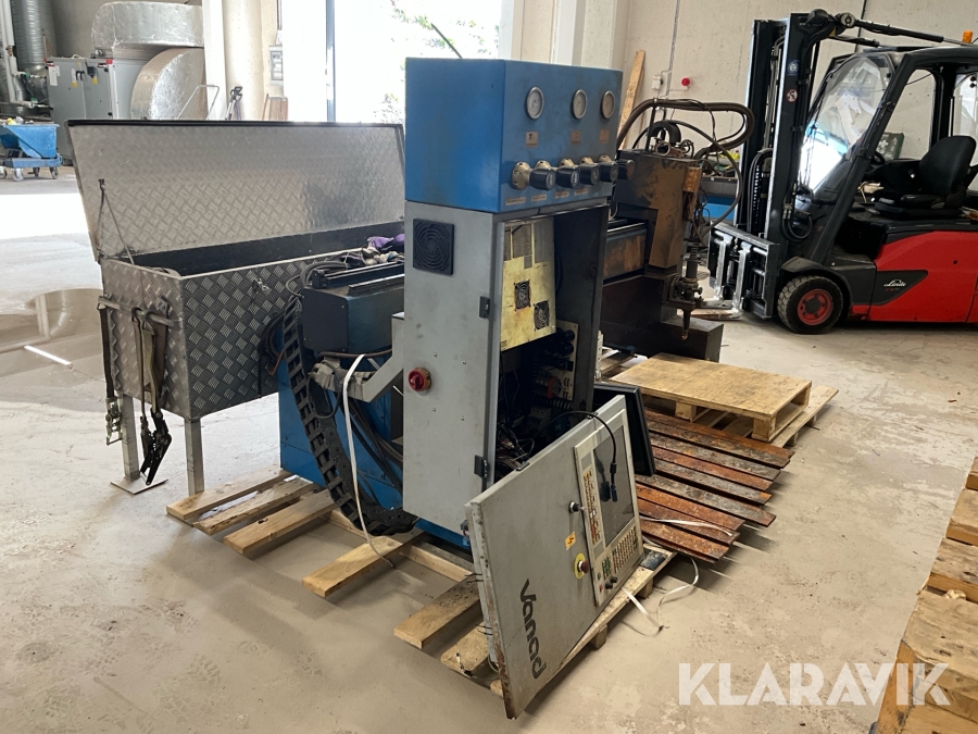 Plasmaskärare Vanad Proxima med bord