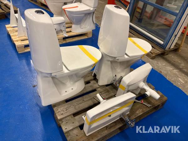 Toalettstolar och handfat Ifö 2 av varje