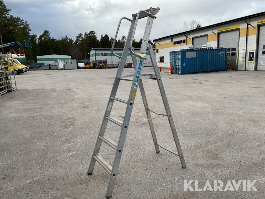 Trappstege med plattform Zarges Zap Z600 1,32m