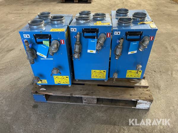 Hetvattenfläktar El-Björn TF 15 HV 3 st