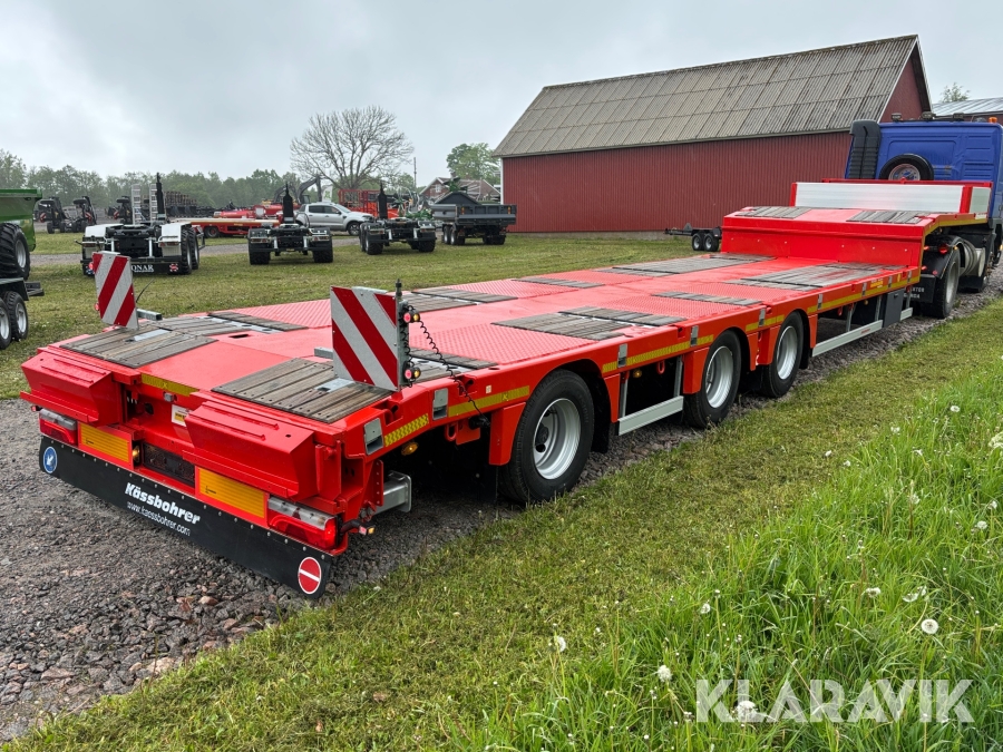 Maskintrailer Kässbohrer K.SLS 3/1N 18/30/SCAN Medstyrning
