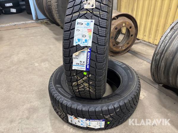 Vinterdäck Michelin X-ice snow 225/60 r16 2st