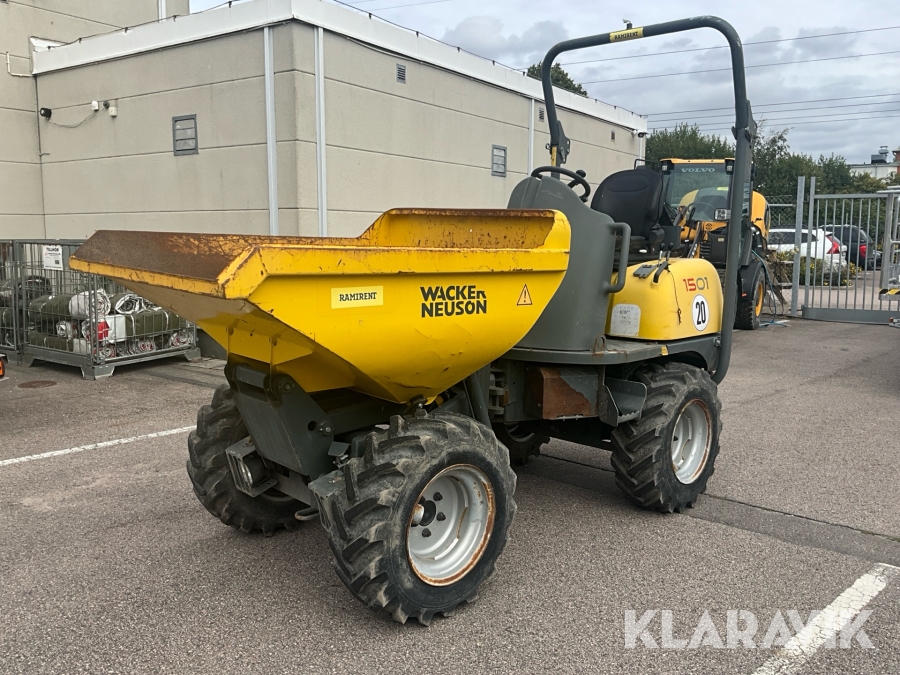 Dumper Wacker Neuson 1501 högtippande