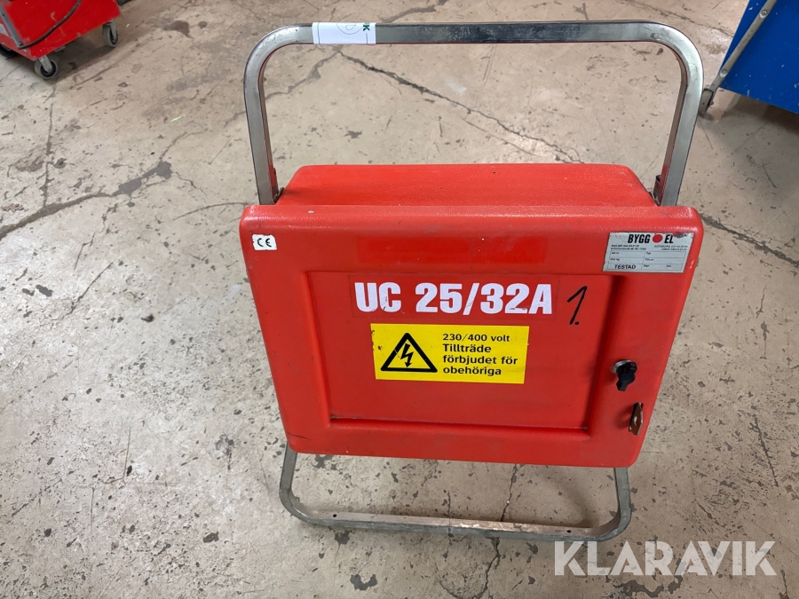 Undercentral 32A Bygg-El