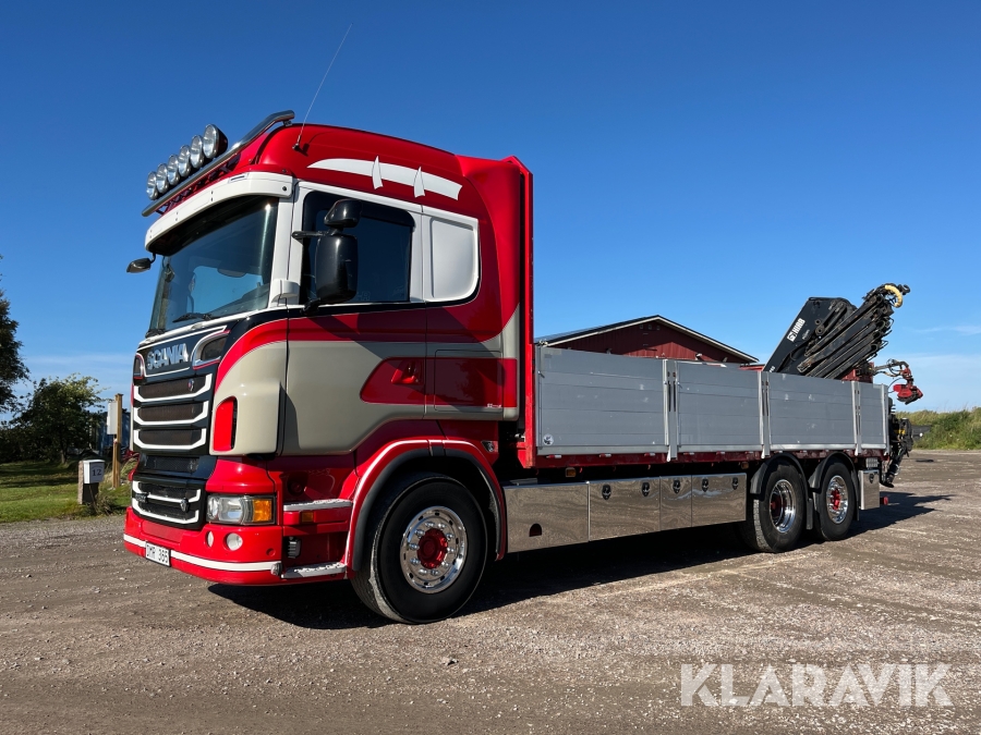 Kranbil Scania R500 V8