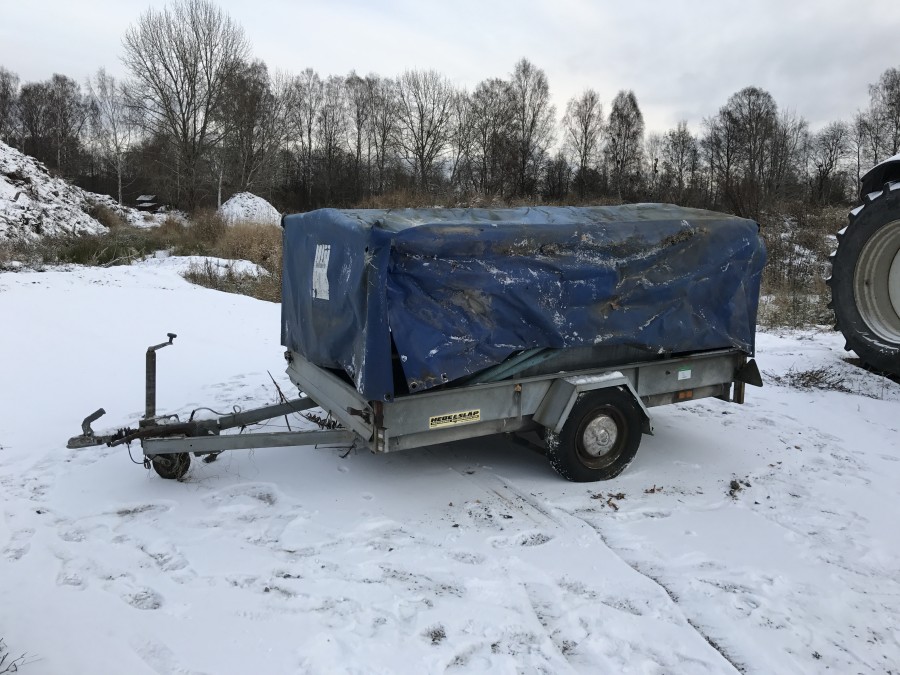 Släpvagn m Spolutrustning  