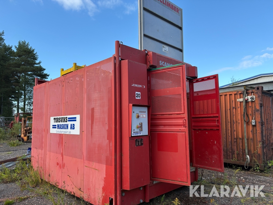 Bygghiss Scanclimber SC2032F-65