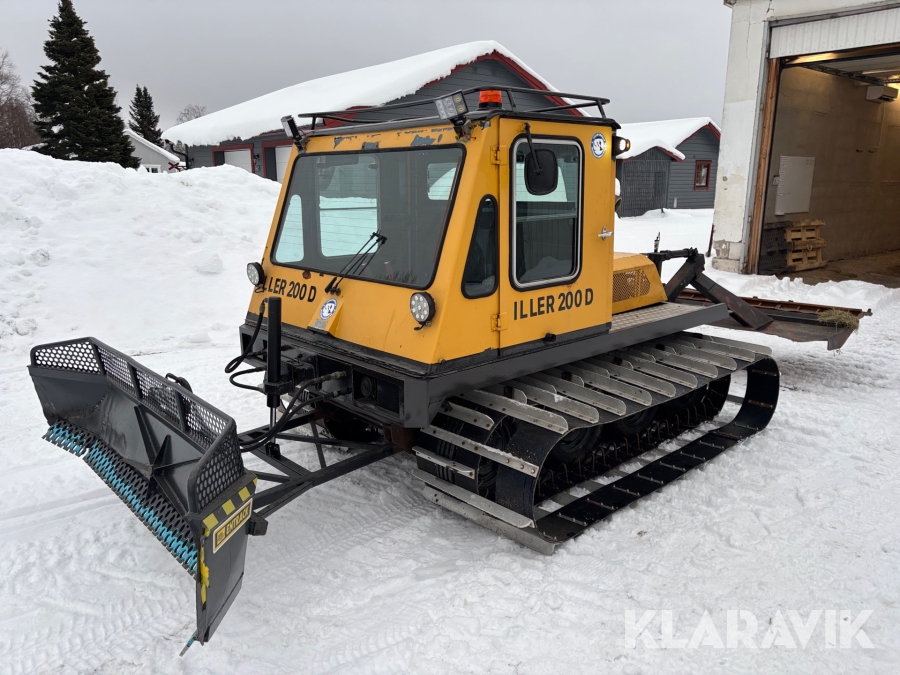 Pistmaskin Iller 200 D