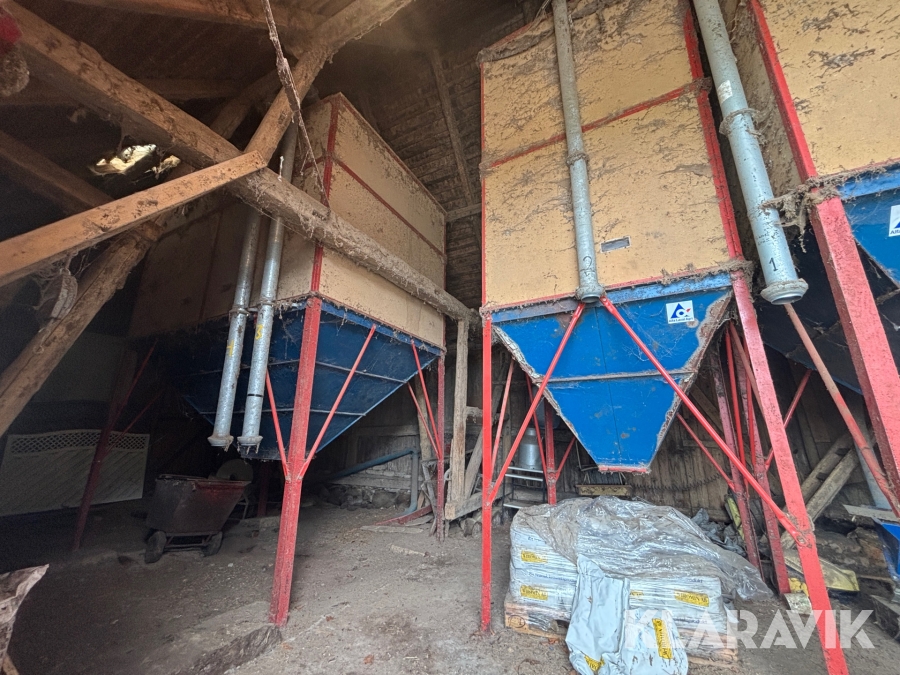 Fodersilos Alfa Laval Agri 3,5 ton och 7,0 ton - Totalt 2st