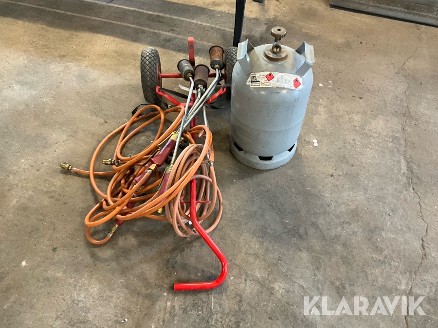 Diverse gasolutrustning