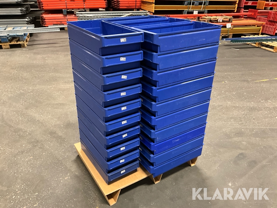 Plastlådor Perstorp Plastic Systems 9123 40st