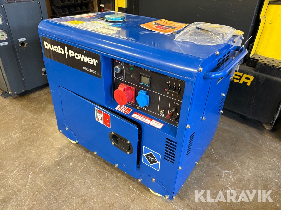 Diesel generator Duab Power MDG6500S-3