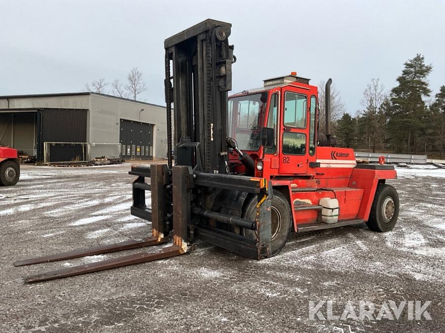 Truck Kalmar DC 16-12000 med 4meter gaffelstativ