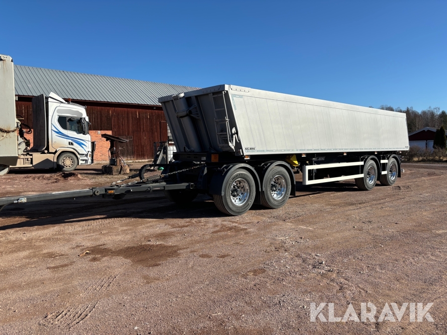 Tippsläp Kel-Berg T560K 4-axlat