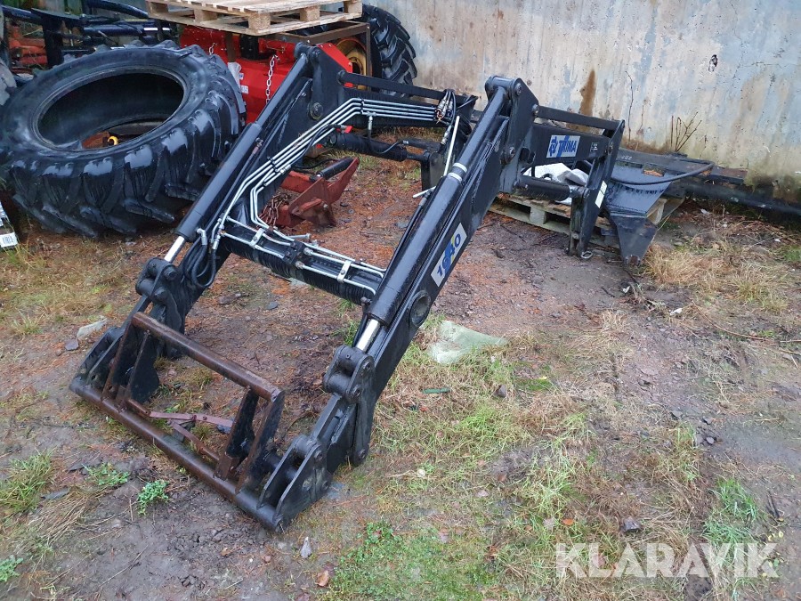 Frontlastare och fästjärn Trima SMS 1640