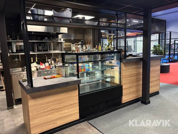 Bardisk/kassadisk med kylmonter