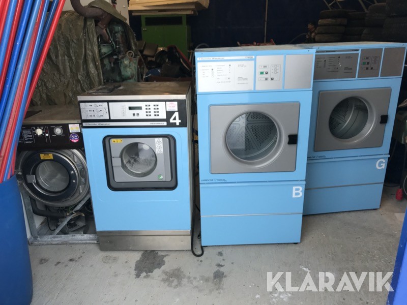 Industritvättmaskiner samt torktumlare Electrolux / Wascator