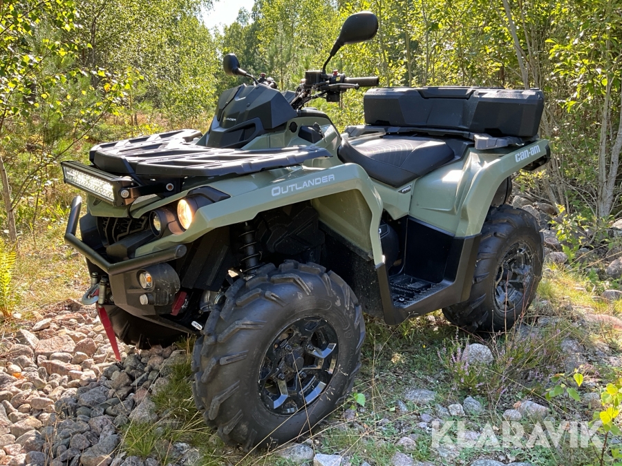 ATV Can-Am Outlander 570 PRO med snöplog