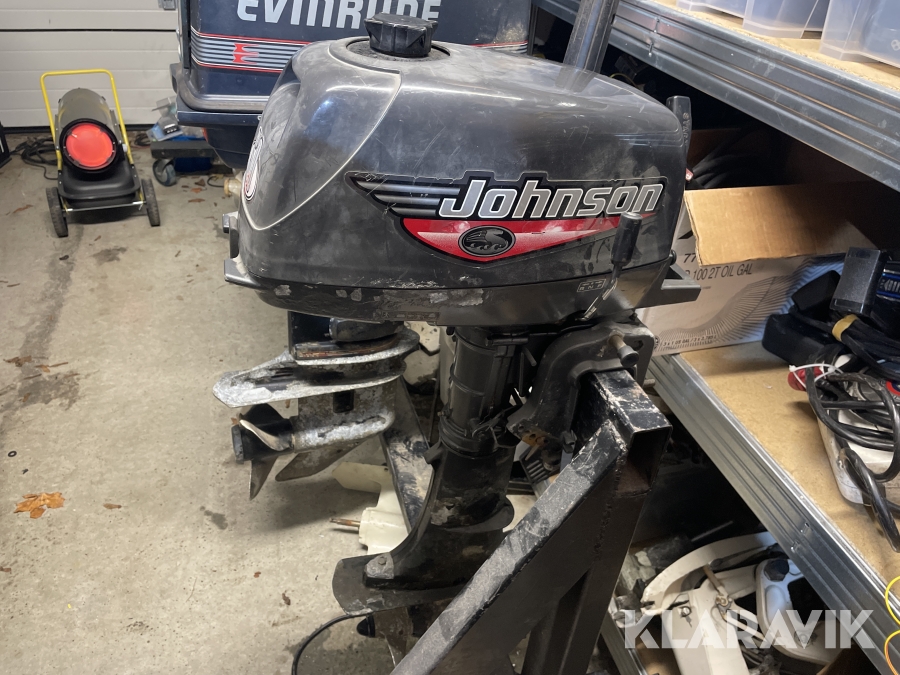 Båtmotor kort rigg Johnson 5hp