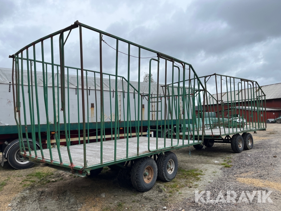 Balvagn Röke-vagnen 2 st