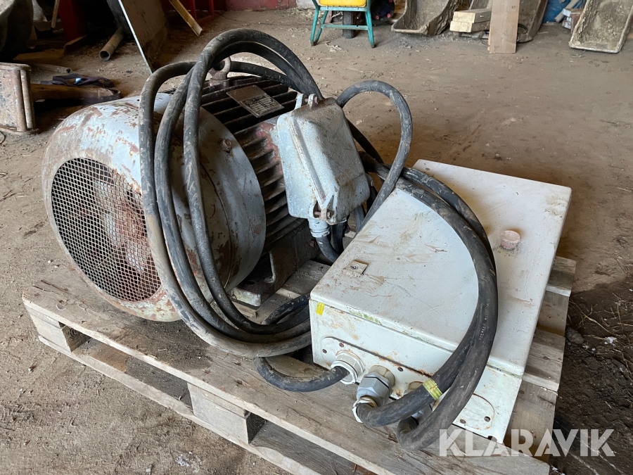 Elmotor med automatisk yd-start 50hk