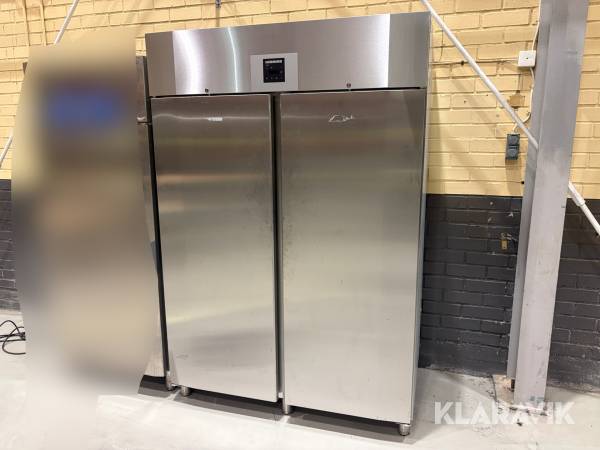 Rostfritt Dubbel kylskåp Liebherr GKPv 1470 43G