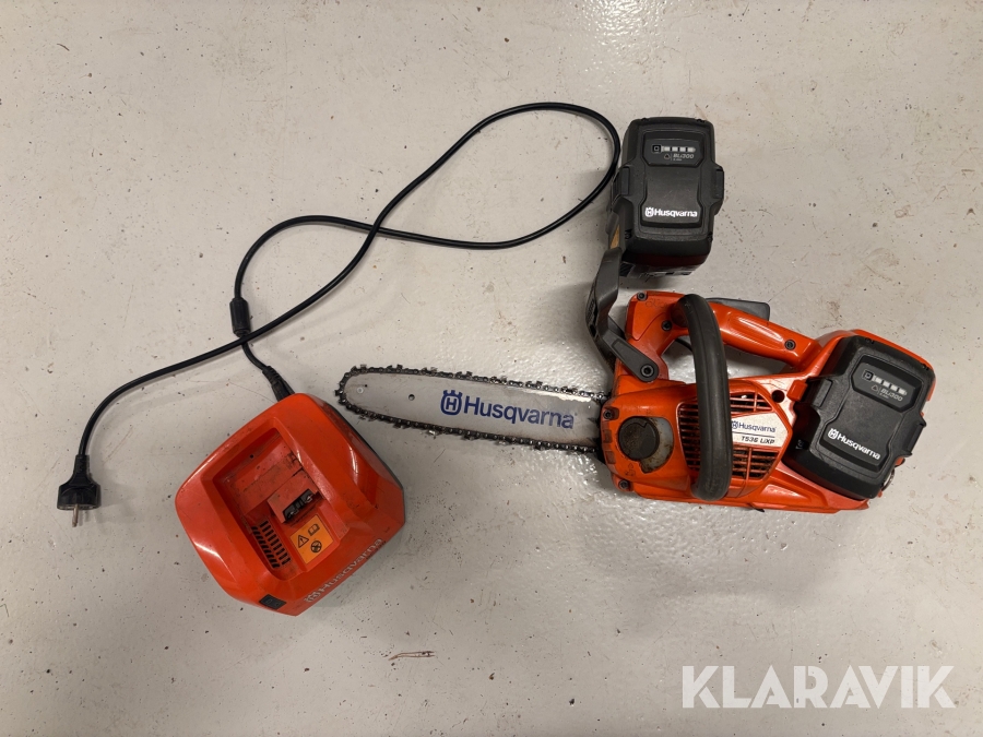 Motorsåg Husqvarna T536 LiXP med batterier