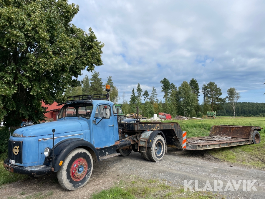 EPA Volvo Titan L495 med maskintrailer
