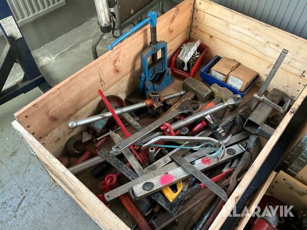 Blandade verktyg för verkstad