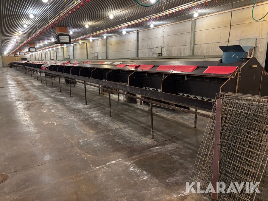 Fjäderfäinredning Jansen - 64 meter 2 st