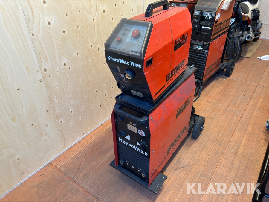 Migsvets Kemppi Kempoweld 4000 med matarverk