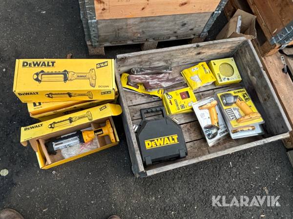 Pall med diverse Dewalt