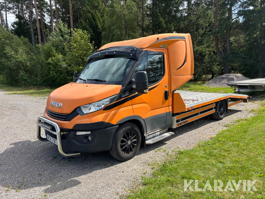Biltransport Iveco Daily 35-180 3.0 180hk automat med sovhytt