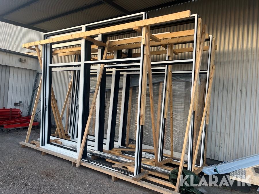 Skjutparti karmar Schüco ASE 80.HI 4 st