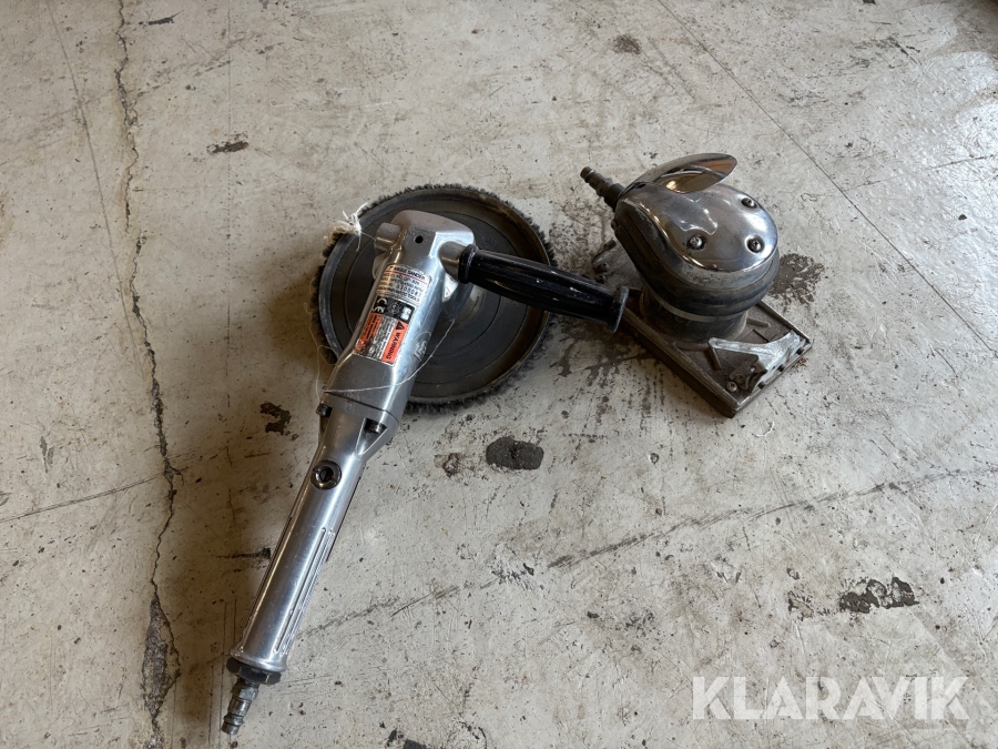 Poleringsmaskin Luftdriven