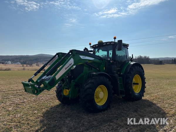 Traktor John Deere 6250R Ultimate Edition med Lastare & Frontlyft