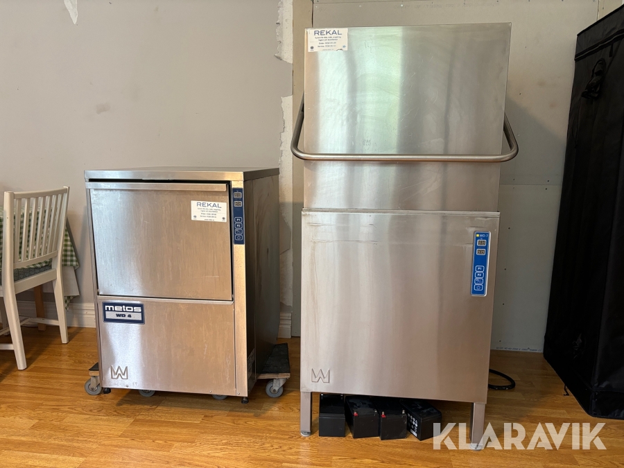 Diskmaskiner för storkök Wexiödisk WD-4 & WD-7