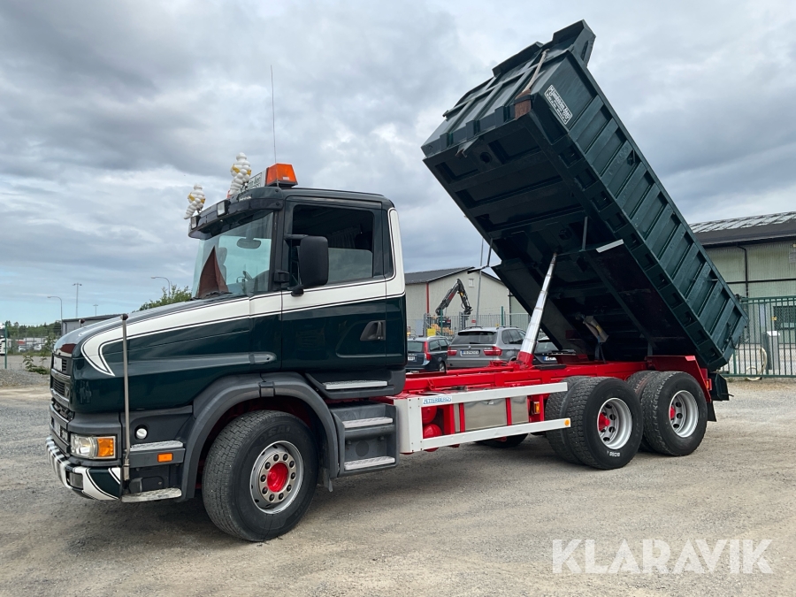 Schaktlastbil Scania T114 BG6x2 NZ340